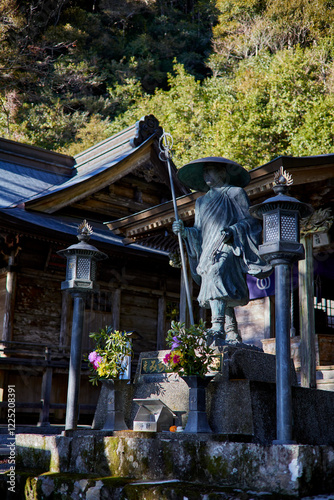 四国遍路二十七番札所神峯寺 修行大師 photo