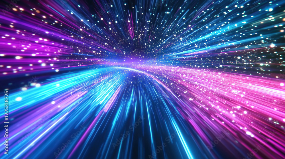 High Speed lights, motion trails High Speed lights, motion trails