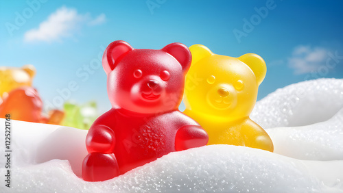 Jelly gummy bear