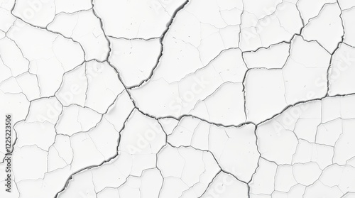 white wall crack texture background