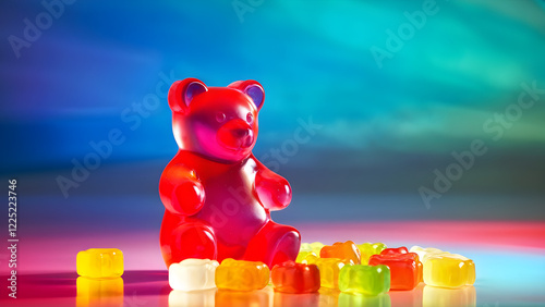 Jelly gummy bear