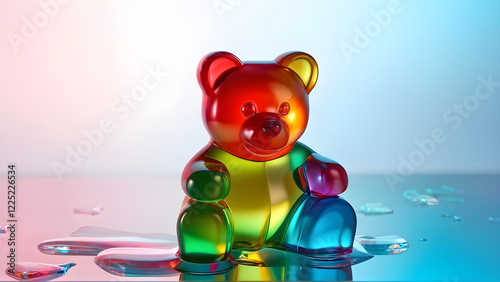 Jelly gummy bear