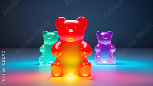Jelly gummy bear