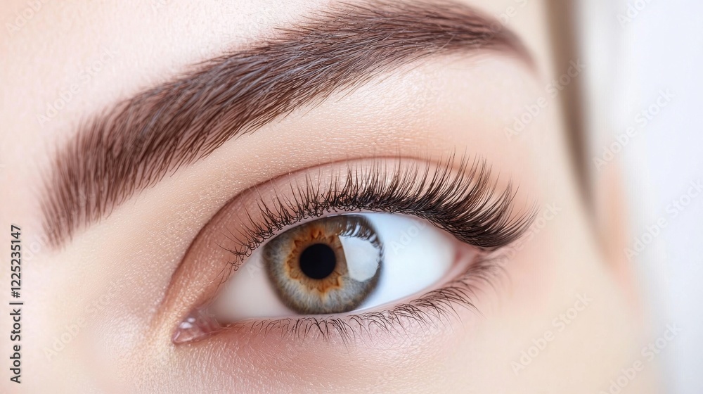 Captivating Close up of Refined Feminine Beauty Captivating Close up of Refined Feminine Beauty