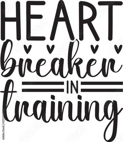 Heart breaker in training SVG