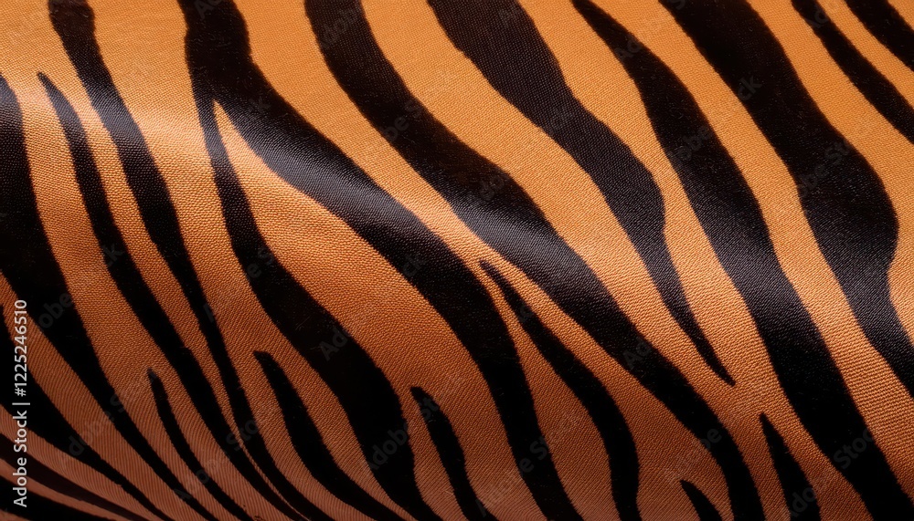 Striped Textured Fabric Background Akin to Tiger Stripes Adding a Vibrant and Exotic Element to Designs and Graphics Striped Textured Fabric Background Akin to Tiger Stripes Adding a Vibrant and Exotic Element to Designs and Graphics