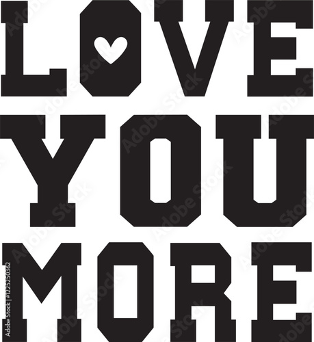 love you more SVG