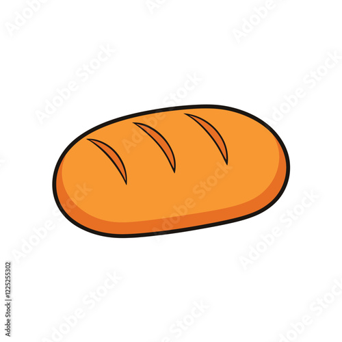 illustration of bread