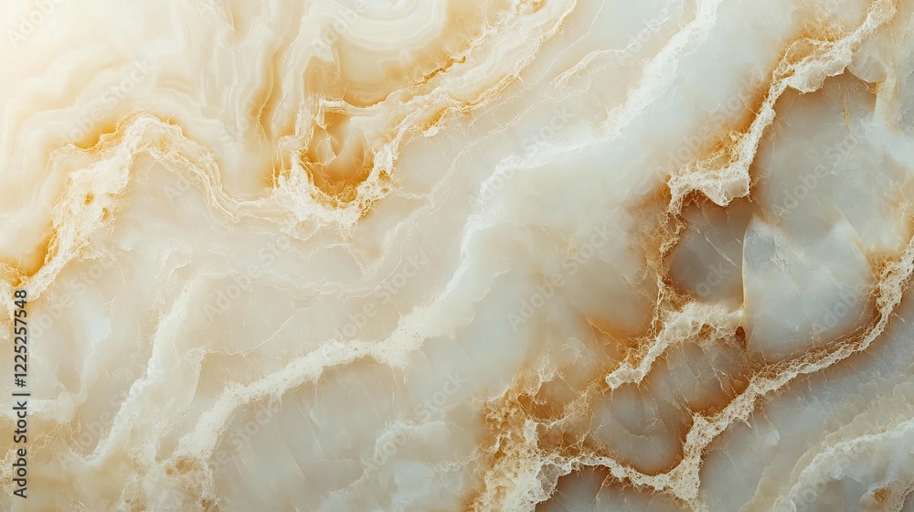 Abstract Background of swirling golden veins in white marble like stone texture pattern Abstract Background of swirling golden veins in white marble like stone texture pattern
