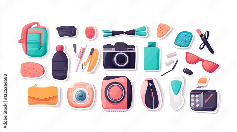 Creative Essentials Sticker for Professional Wide Angle Centered Compositions in Photography Projects Creative Essentials Sticker for Professional Wide Angle Centered Compositions in Photography Projects