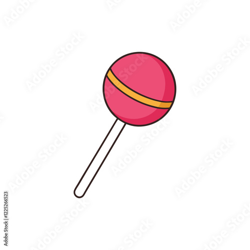 lollipop isolated on white background