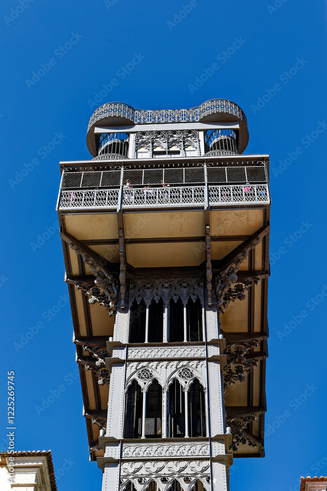 Elevador de Santa Justa, Lissabon