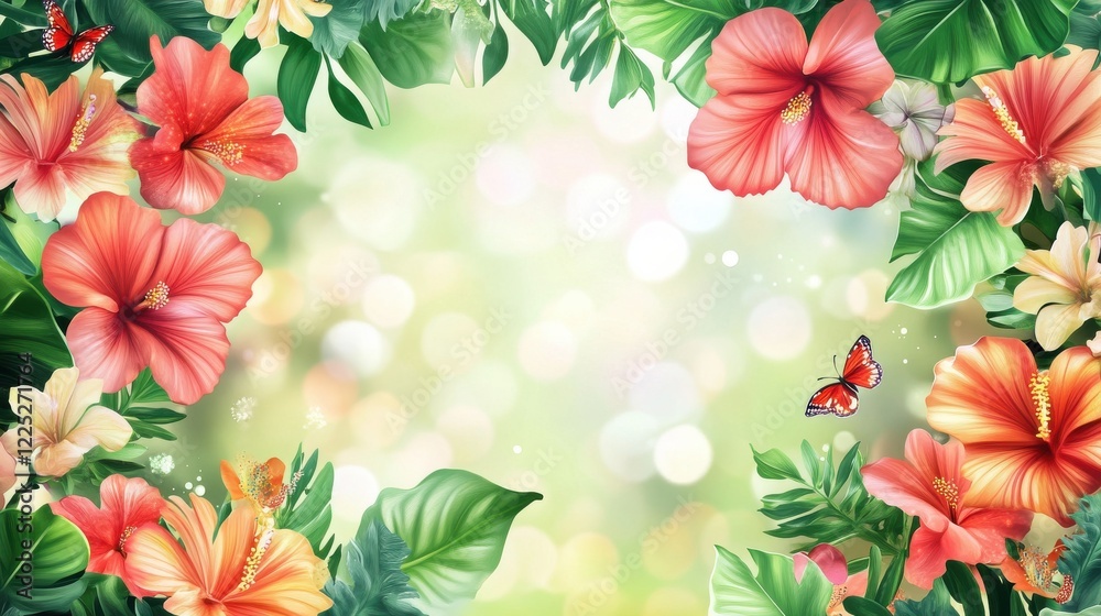 flower day, beautiful greeting card background or banner with cute summer theme. vector flower day, beautiful greeting card background or banner with cute summer theme. vector