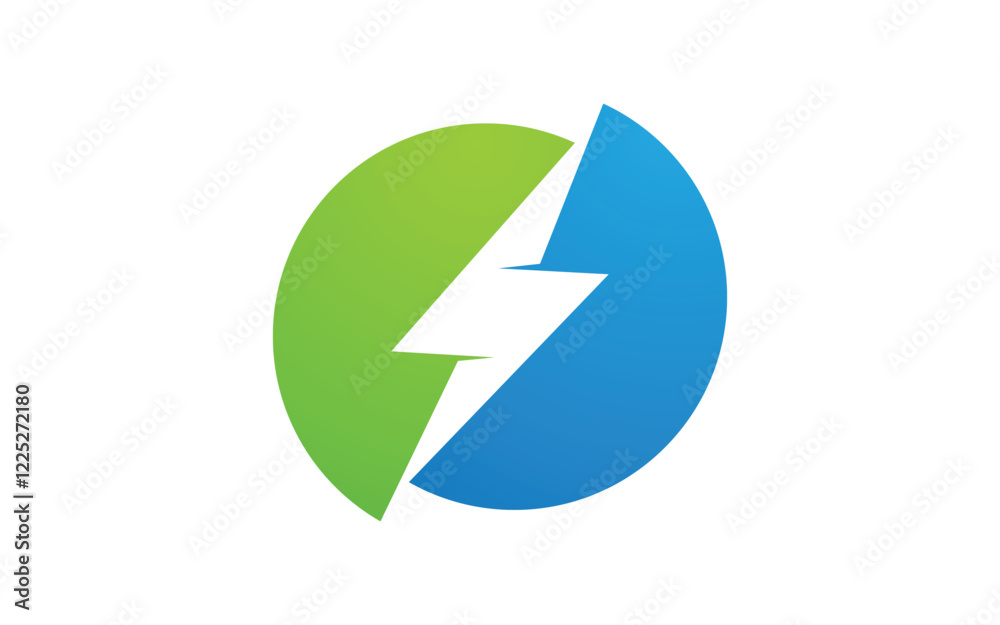Eco green energy power Vector icon design illustration Template Eco green energy power Vector icon design illustration Template