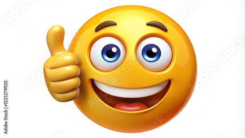 Thumbs Up Smiley Emoji
