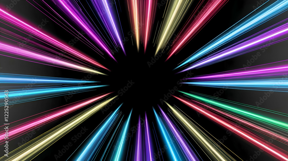 abstract background with rainbow abstract background with rainbow