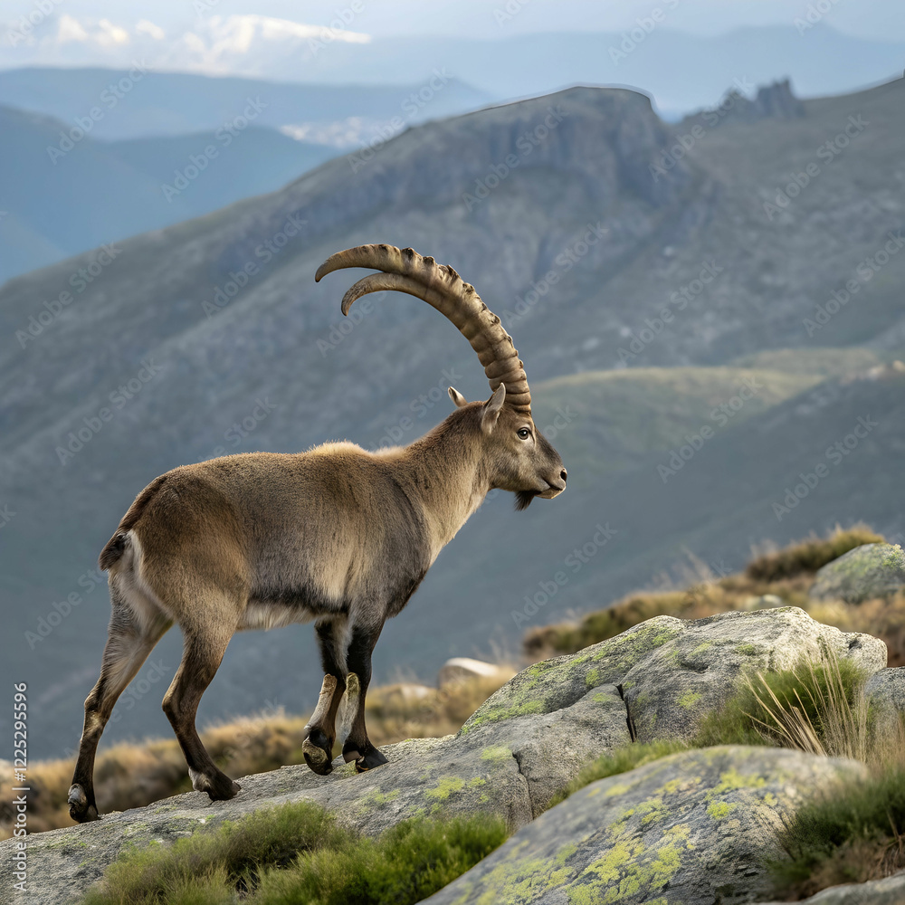 iberian ibex capra pyrenaica victoriae iberian ibex capra pyrenaica victoriae