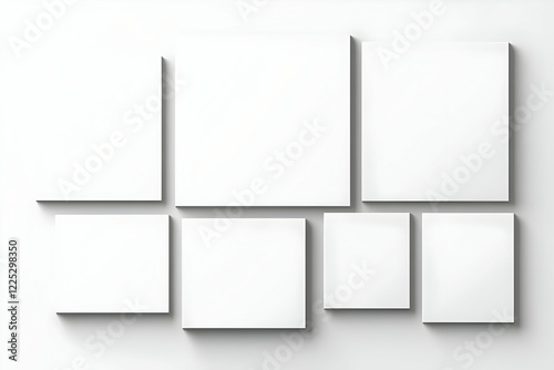 Wallpaper Mural White Square Canvas Mockup Torontodigital.ca