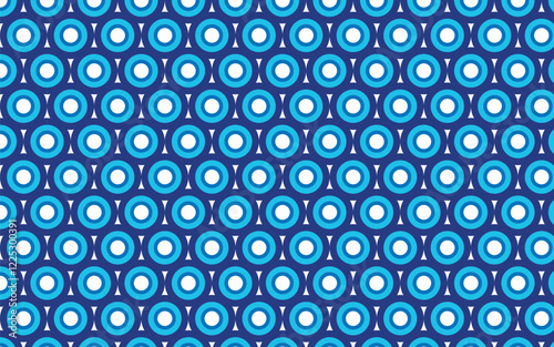 Seamless geometric pattern vector 