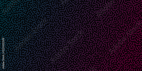 Turing Abstract Pattern, suitable for any business. pink and blue color diffusion reaction seamless pattern.An abstract Reaction-diffusion or Turing pattern formation, coral reef, natural texture,	