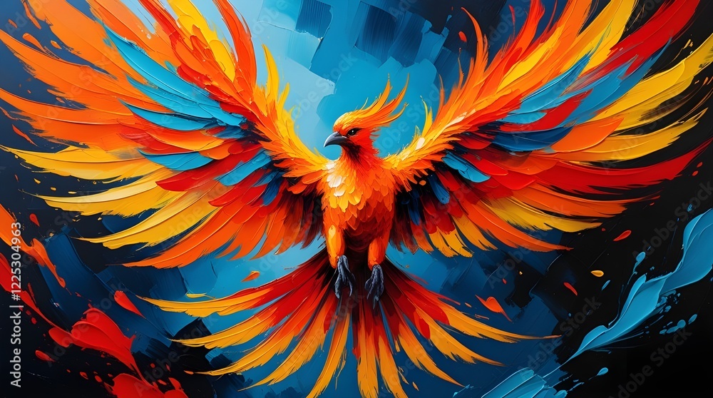 Obraz premium background with wings