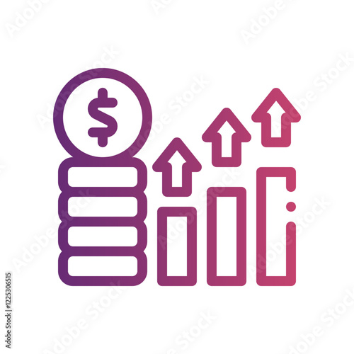 prosperity gradient icon