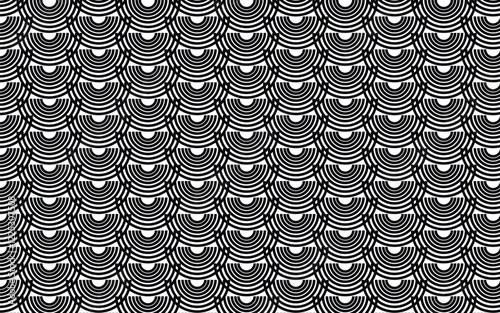 Seamless geometric pattern vector 