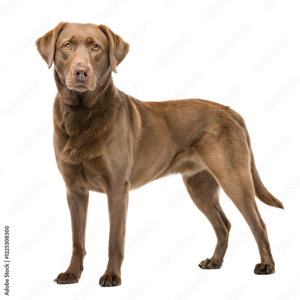 Fototapeta premium Chesapeake Bay Retriever AI Generated Image