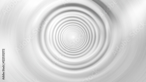 Blank light grey blurred background with radial gradient. Studio room backdrop. vignette photo effect. White gray empty template gradient illustration