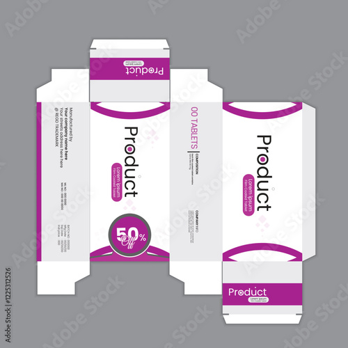 Corporate unique Packaging design template