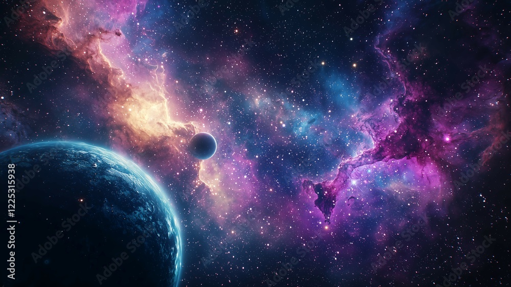 Obraz premium 神秘的な宇宙
