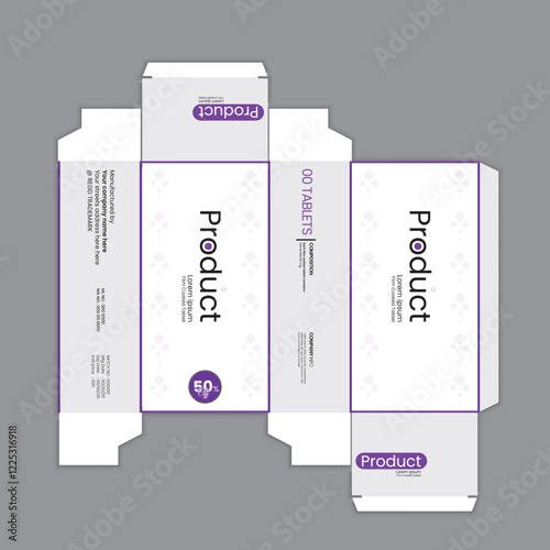 Corporate unique Packaging design template