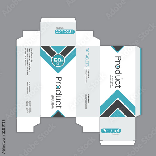 Corporate unique Packaging design template