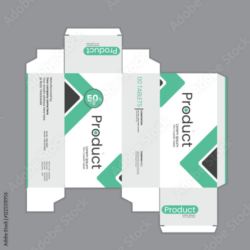 Corporate unique Packaging design template
