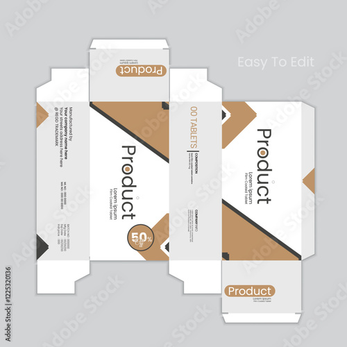 Corporate unique Packaging design template