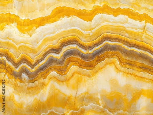 Wallpaper Mural Abstract golden yellow pattern of marble stone with layers and natural textures Torontodigital.ca
