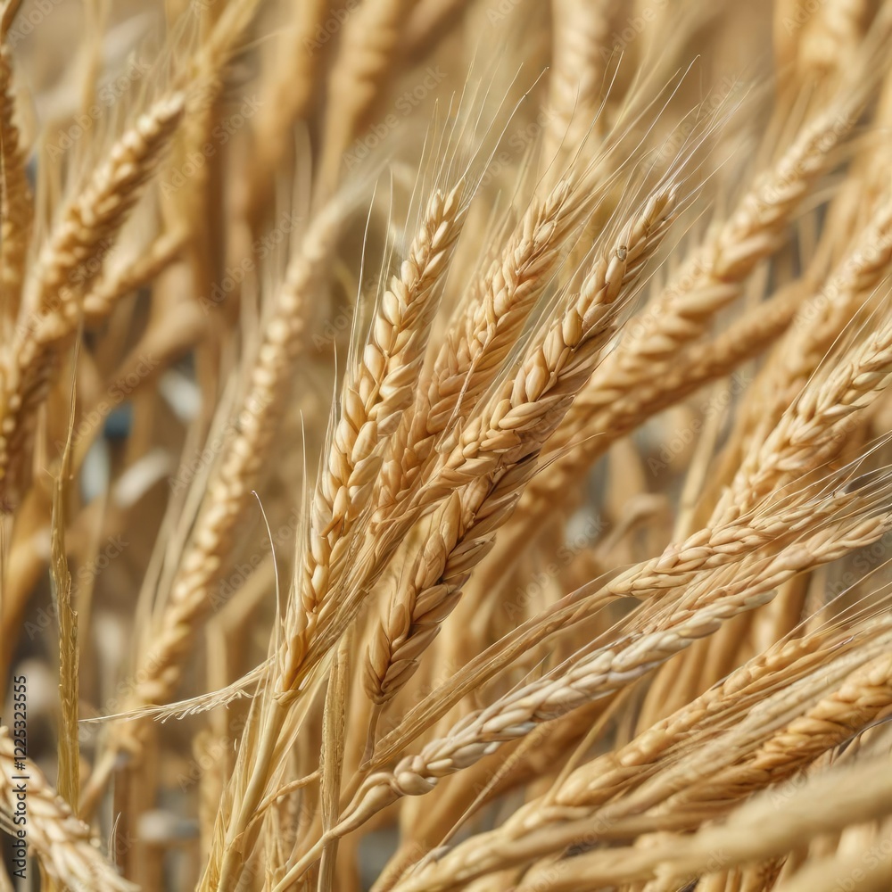 Close-up view of wheat grain on microscope slide, agriculture, research, magnified, view Close-up view of wheat grain on microscope slide, agriculture, research, magnified, view