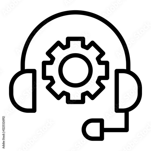 technical support vector icon