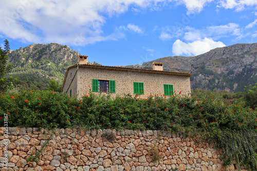 Obraz na płótnie Robert Graves House (museum) in Deia, Balearic Islands, Spain w salonie