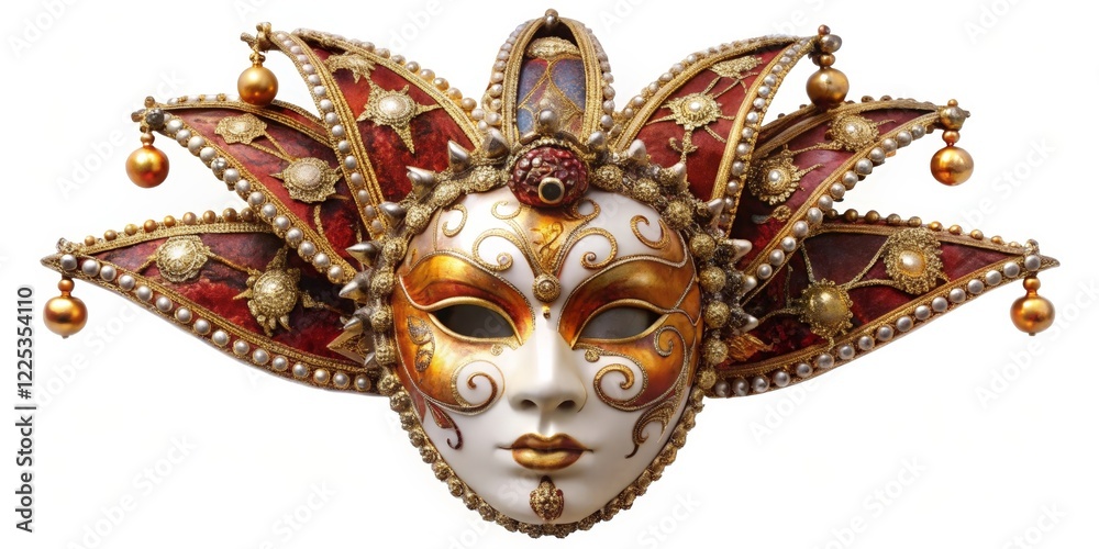Naklejka premium Venetian Carnival Mask