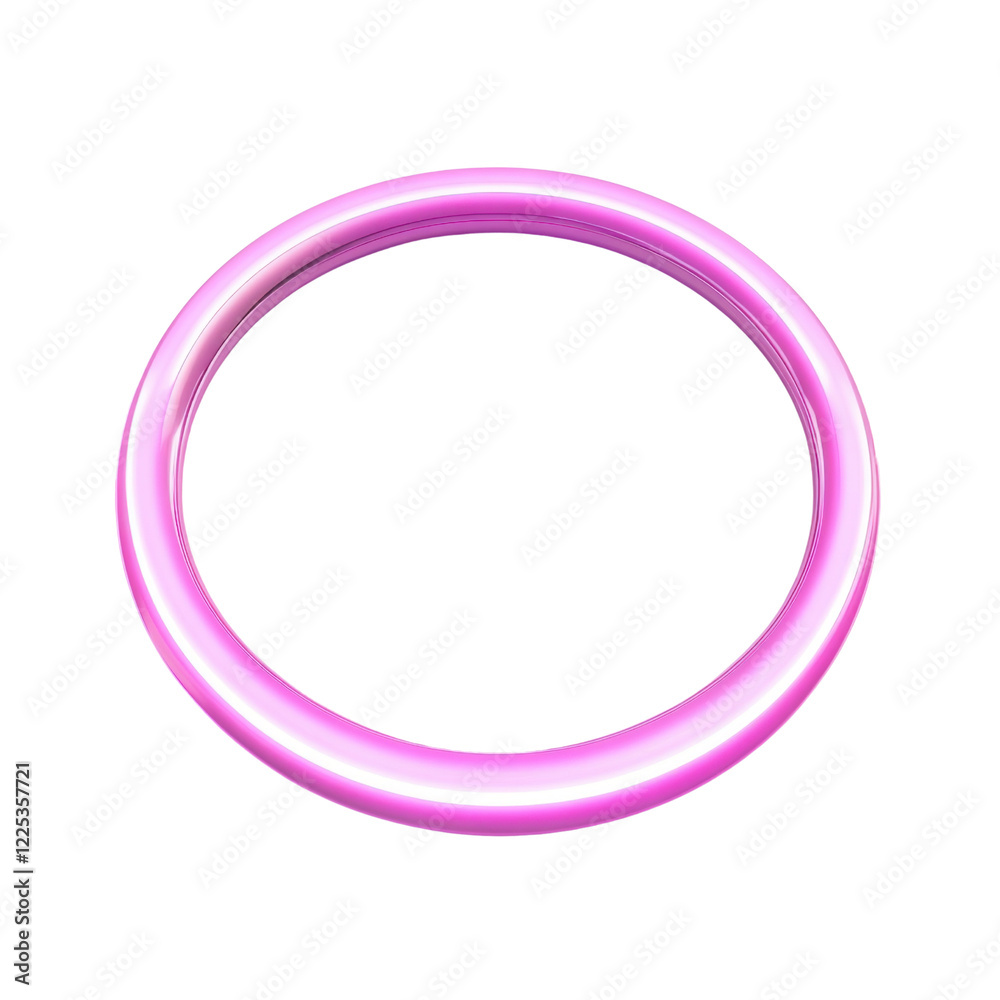Colorful Circular Ring with Soft Glow and Radiant Effects Colorful Circular Ring with Soft Glow and Radiant Effects