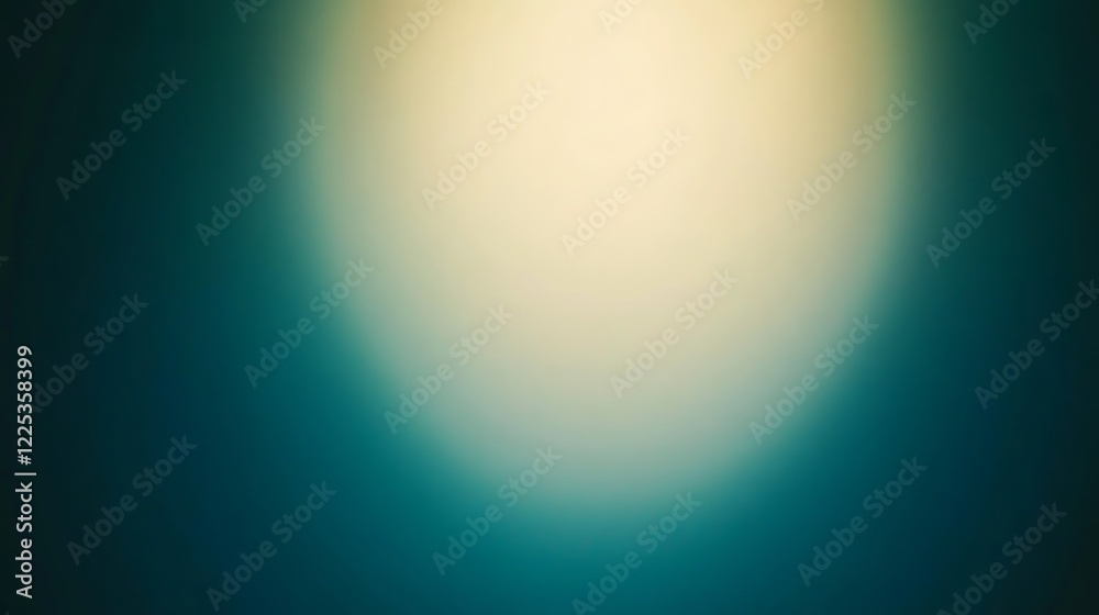 Obraz premium Abstract Teal and Beige Gradient Background