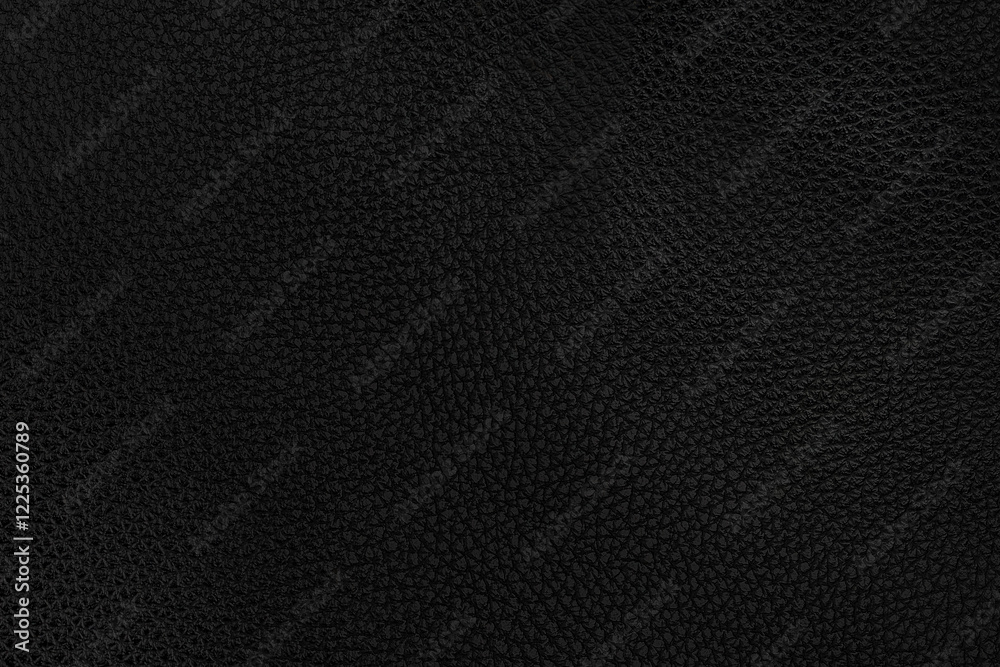 Black leather texture background, close-up image Black leather texture background, close-up image