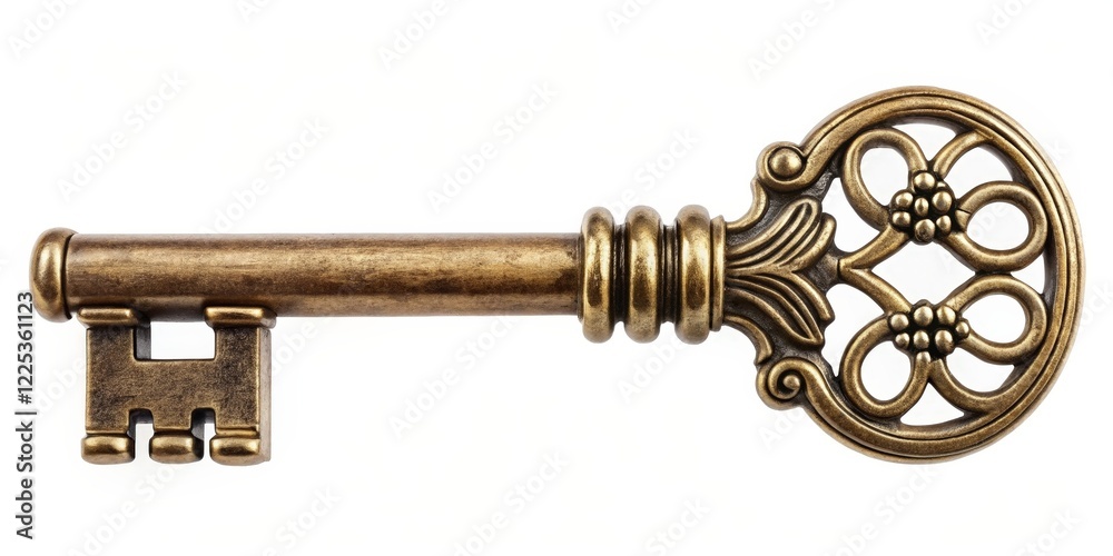 Fototapeta premium Antique Brass Key