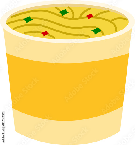 Pasta Hand Drawn Illustration