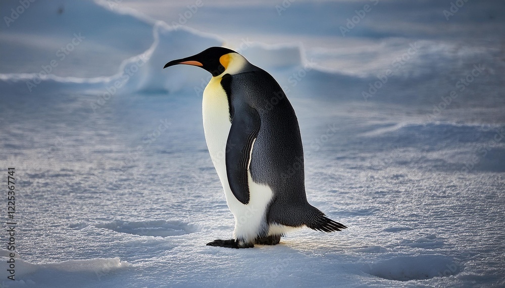 Fototapeta premium emperor penguin in polar regions