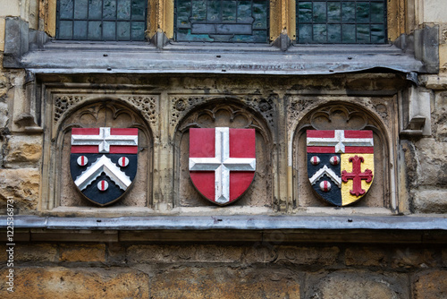 Shields on St. Johns Gate in Clerkenwell, London