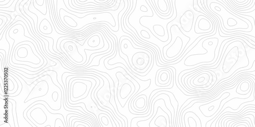 Abstract topographic contour line pattern with curve layers. minimalist elevation contour inspired abstract background. modern fluid design resembling a topographical landscape. 