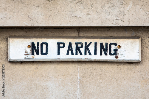 No Parking Sign photo