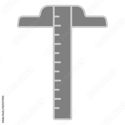 T-Square architecture icons monochrome color
